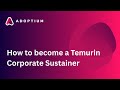 How to become a Temurin corporate sustainer