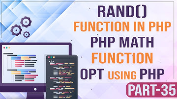PHP Tutorial - rand() function in PHP | PHP math function | OPT using PHP