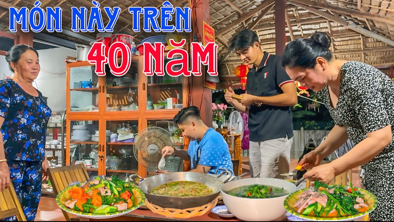 Ngoại Chia Sẻ Bữa Cơm Đặc Biệt Với Món Ăn Có Trên 40 Năm Tuổi | Tập 1088