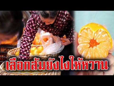 วีดีโอ: วิธีการเลือกส้มหวาน