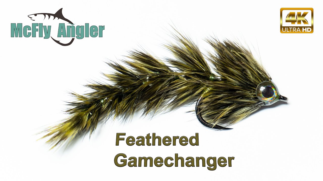 Micro Feathered Gamechanger - Fly tester footage - McFly Angler Fly Tying  Tutorial 