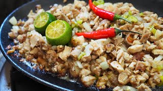 THE BEST & EASIEST WAY TO MAKE CHICKEN SISIG