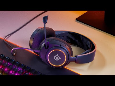 ОБЗОР НА СТРИМЕ - Наушники SteelSeries Arctis Nova 3, Коврик SteelSeries QcK Prism Cloth XL