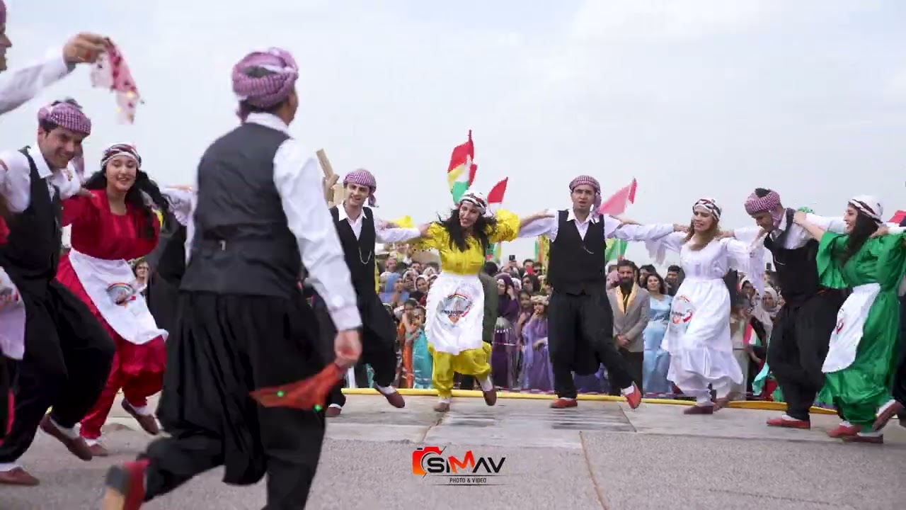 كوما ارمانج نوروزا 2025 هولير بحركة .  Koma Armanc Newroza 2025 bajarê Hewlêrê Behrikê