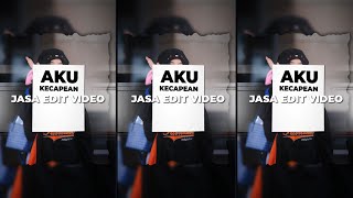 PRESET JJ AKU KECAPEAN SEHARIAN CARI UANG SLOW 😎🤙