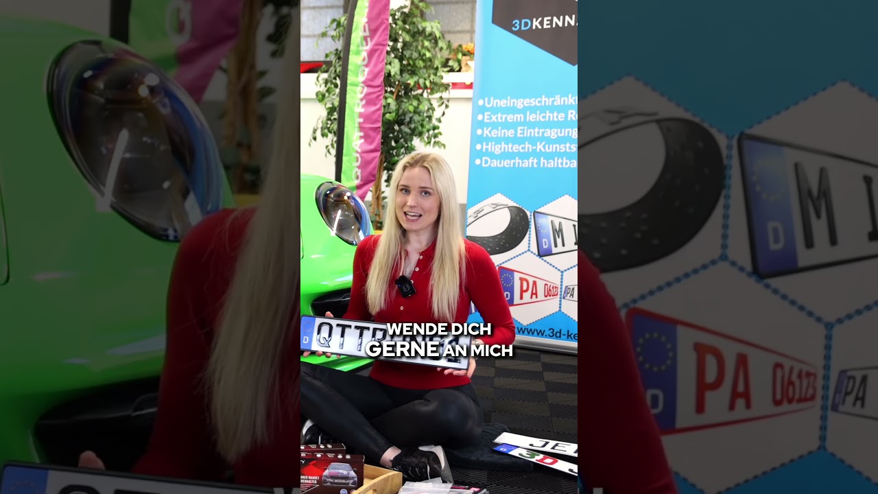 3D Kennzeichen Halter Rabattcode QUEEN 15% & Tipps!