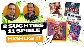 2 Suchties - 11 Games | Team Aufgetischt #347 | Boss Fighter QR | INK | Light Speed ​​Arena screenshot 1