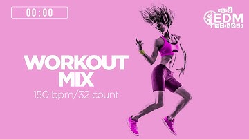 🔥 Workout Mix 2021 – 150 BPM / 32 Count | Non-Stop Fitness Session (60-Min)