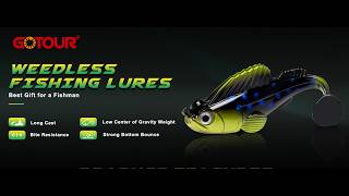 GOTOUR Pre Rigged Soft Fishing Lures screenshot 1