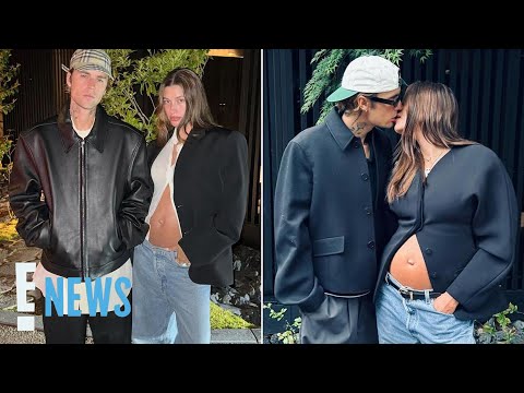 Justin Bieber Shows Off Wife Hailey's Growing Baby Bump During Trip to Japan | E! News