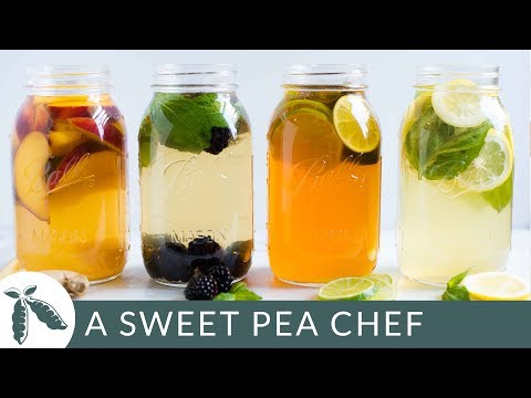 4 Healthy Iced Tea Recipes For Summer | A Sweet Pea Chef