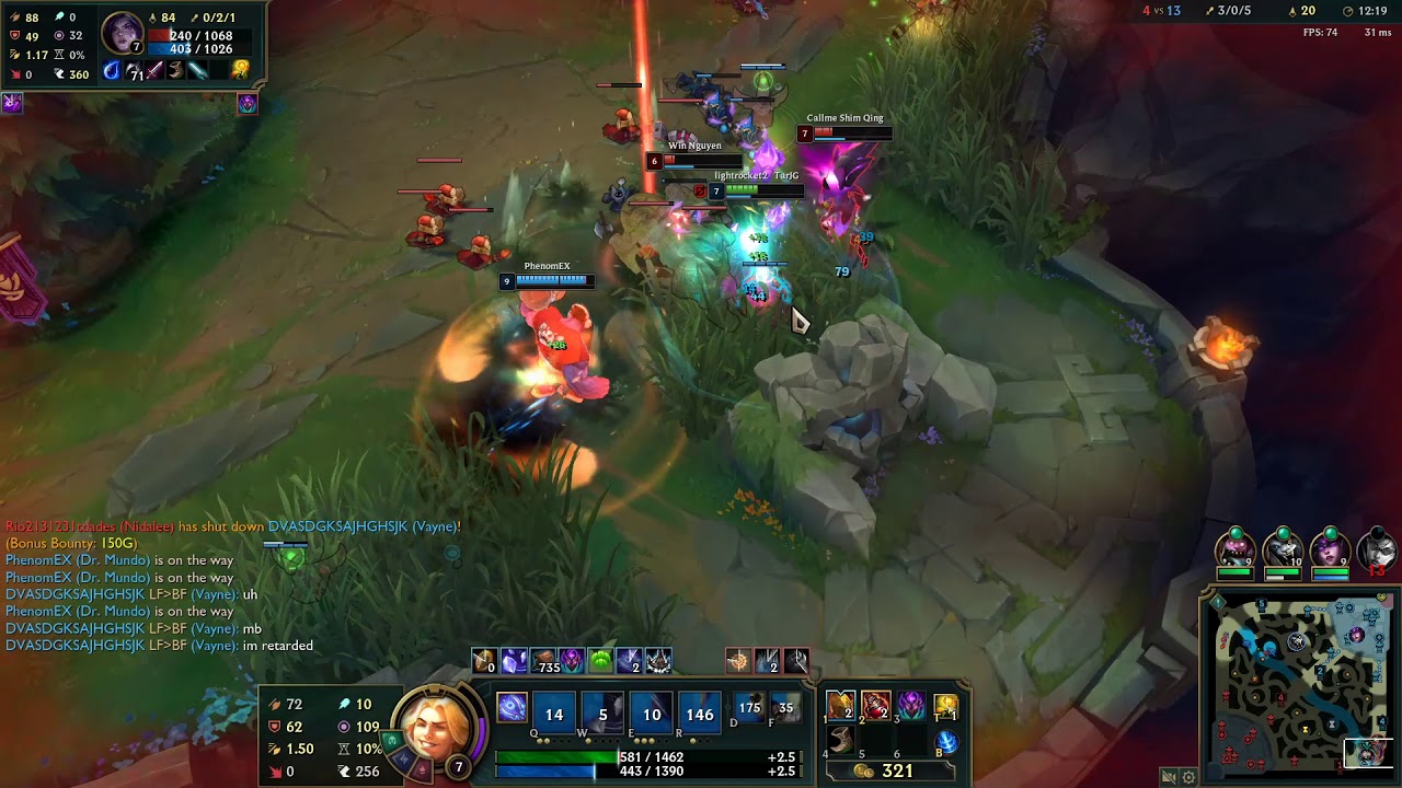 10.9 Taric Support Gameplay -- What happens when they draft full AP