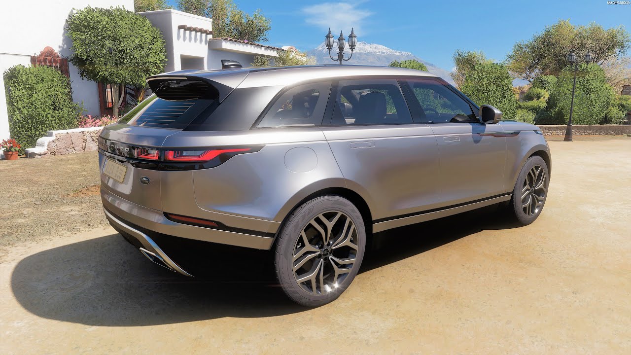 Forza Horizon 5 . Land Rover Range Rover Velar First Edition 2018 . Car Show Speed Jump Crash Test .