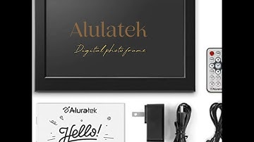 Alulatek digital photo frame.