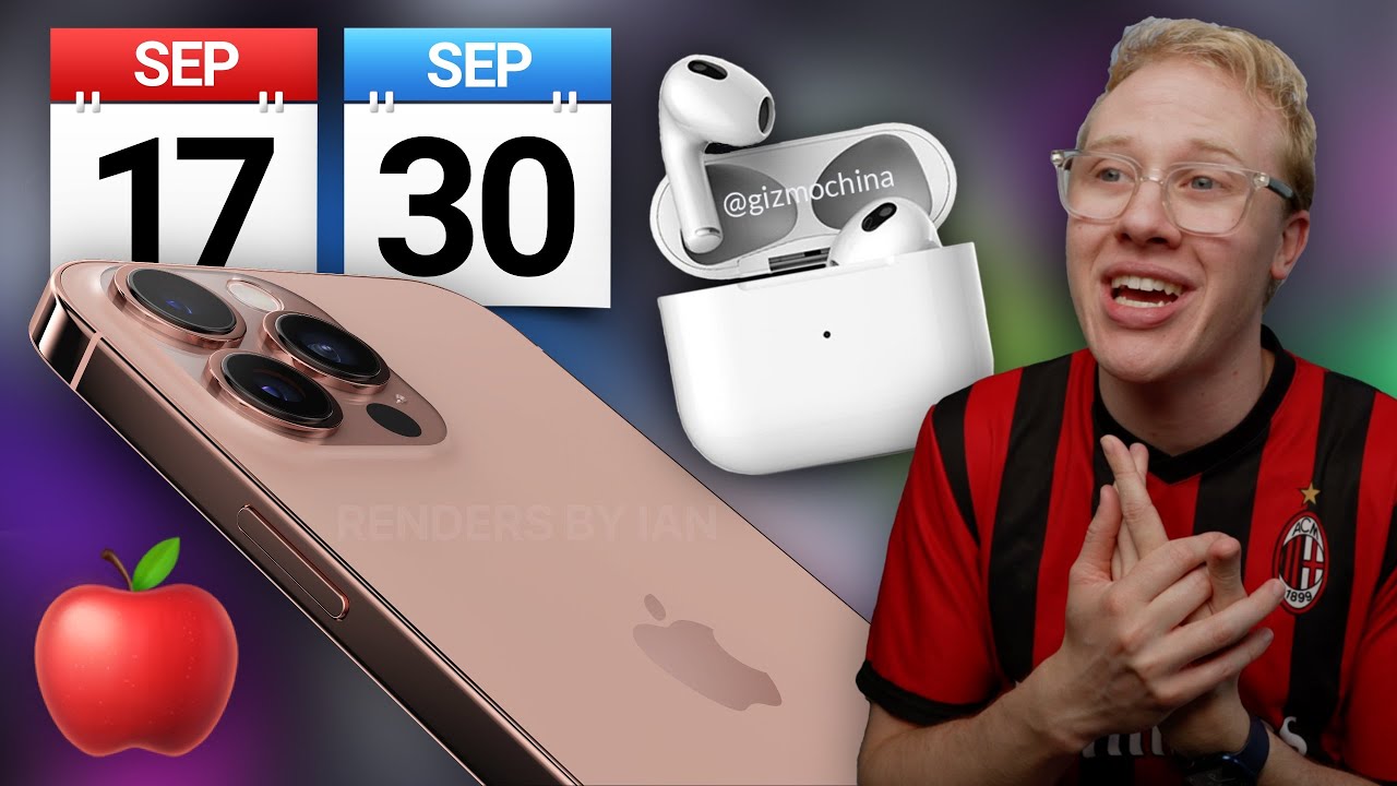 iPhone 13 & AirPods 3 LEAKED Release Dates! Apple Watch Series 7