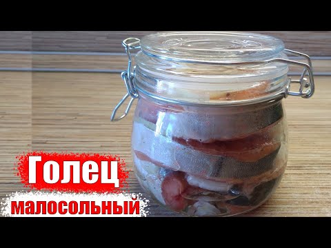 Солим гольца. Голец малосольный