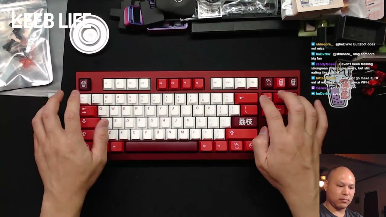 CruelWorld CW87 Keyboard - Carbon Fiber Plate - BSUN Roselle