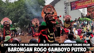 Polisi Amankan Yg Ricuh❗BARONGAN Rogo Samboyo Putro Ngamukk Live Pojok Ngronggot Nganjuk