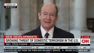 Famous Sen. Coons Joins CNN's New Day Thursday, February 25 Profile