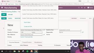 Odoo Manufacturing  Production Planning and Shop Floor Management