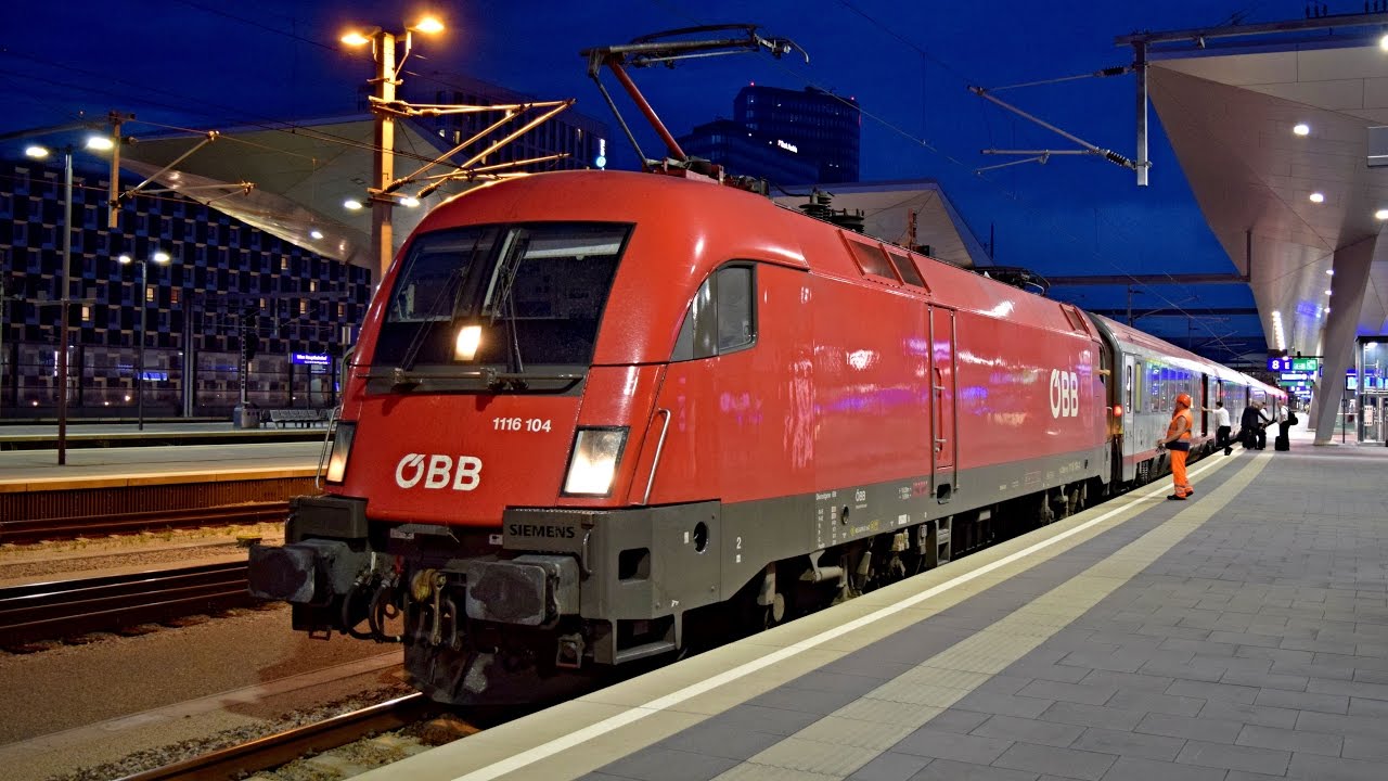 Züge Wien Hbf (20:00 - 24:00), SOMMER 2016