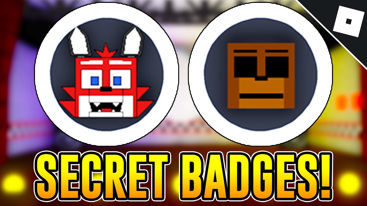 How To Get The Redfur S Nose And The End Badges In Animatronic World Roblox Youtube - all the badge in animatronic world roblox