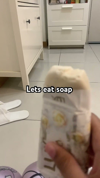 Lets eat soap #soap #eating #Eatingsoap #imcooked #cringe #shorts