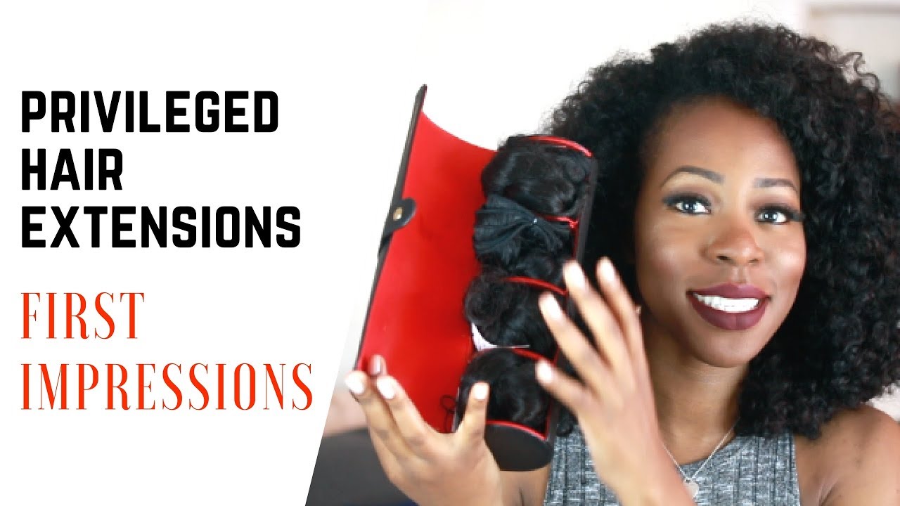 Privileged Hair Extensions ~ Curly Hair First Impressions