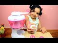 لعبة ماكينة الايس كريم الحقيقية من باربي العاب الطبخ للبنات Real Ice Cream Maker Toy Game