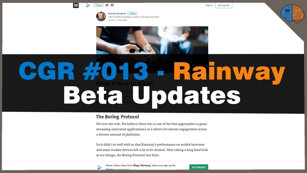 The Cloud Gaming Report #013 - Rainway Beta Upgrades