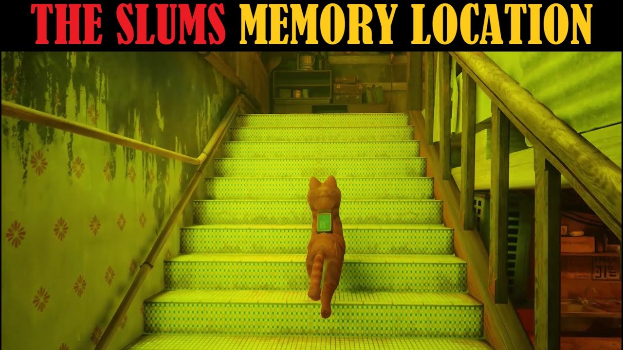 Stray: The Slums Memory location walkthrough | Chapter 4 and 6