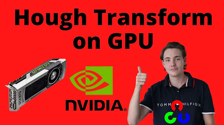 Hough Transforms with OpenCV Cuda on GPU in C++