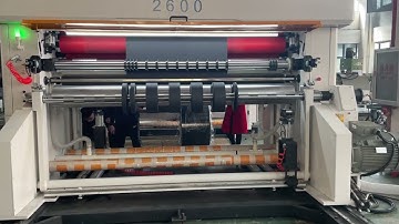 SLD Frame Structure Slitting Rewinding Machine With Pneumatic Braker Full Automatic Control