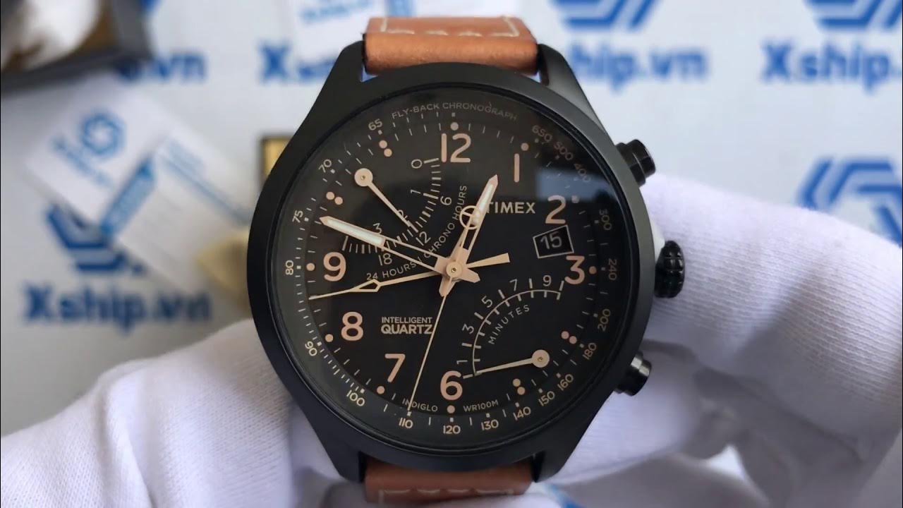 : Timex Intelligent Quartz Fly-Back Chronograph Watch T2N700 -  YouTube