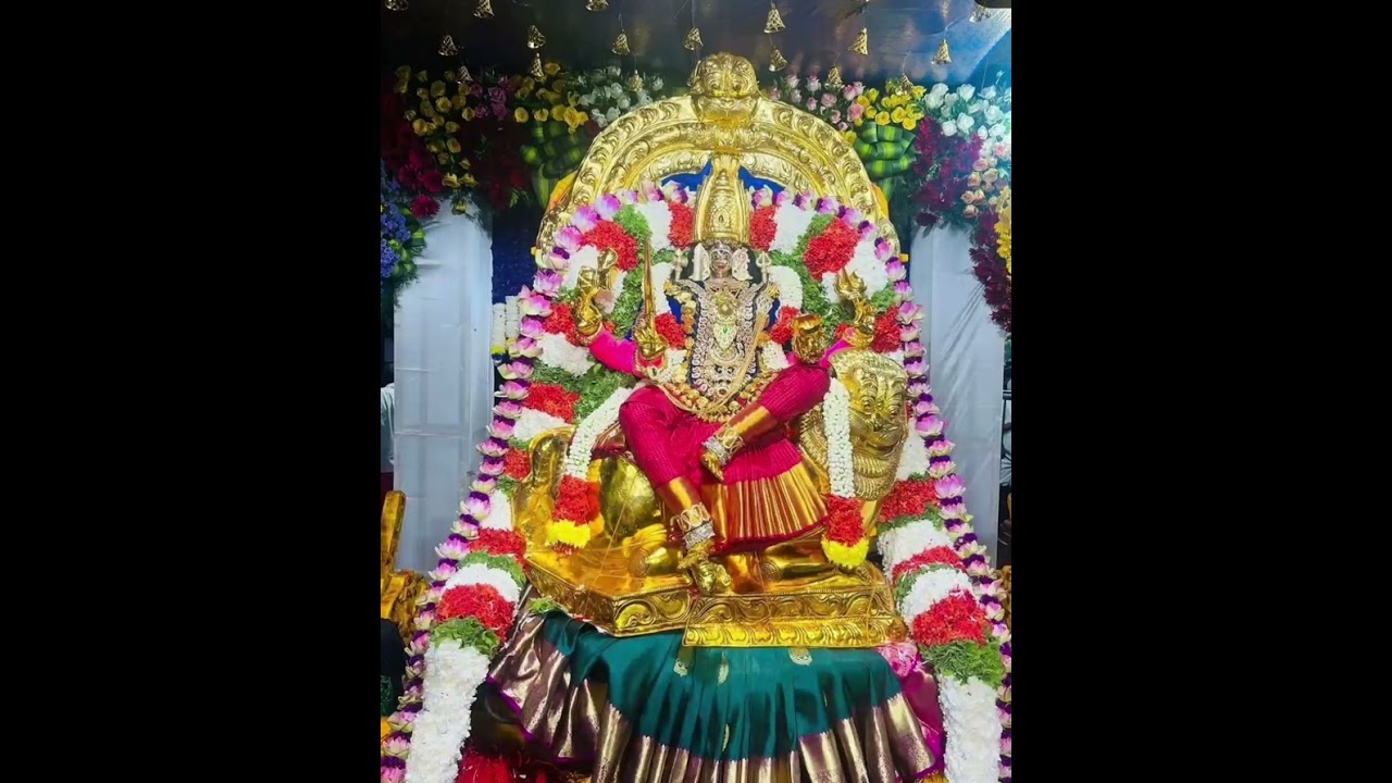 today  alagram in malayanur angalamman temple 🛕 🙌