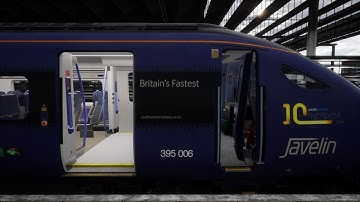 SouthEastern High Speed Class 395 London St Pancras-Ebbsfleet International