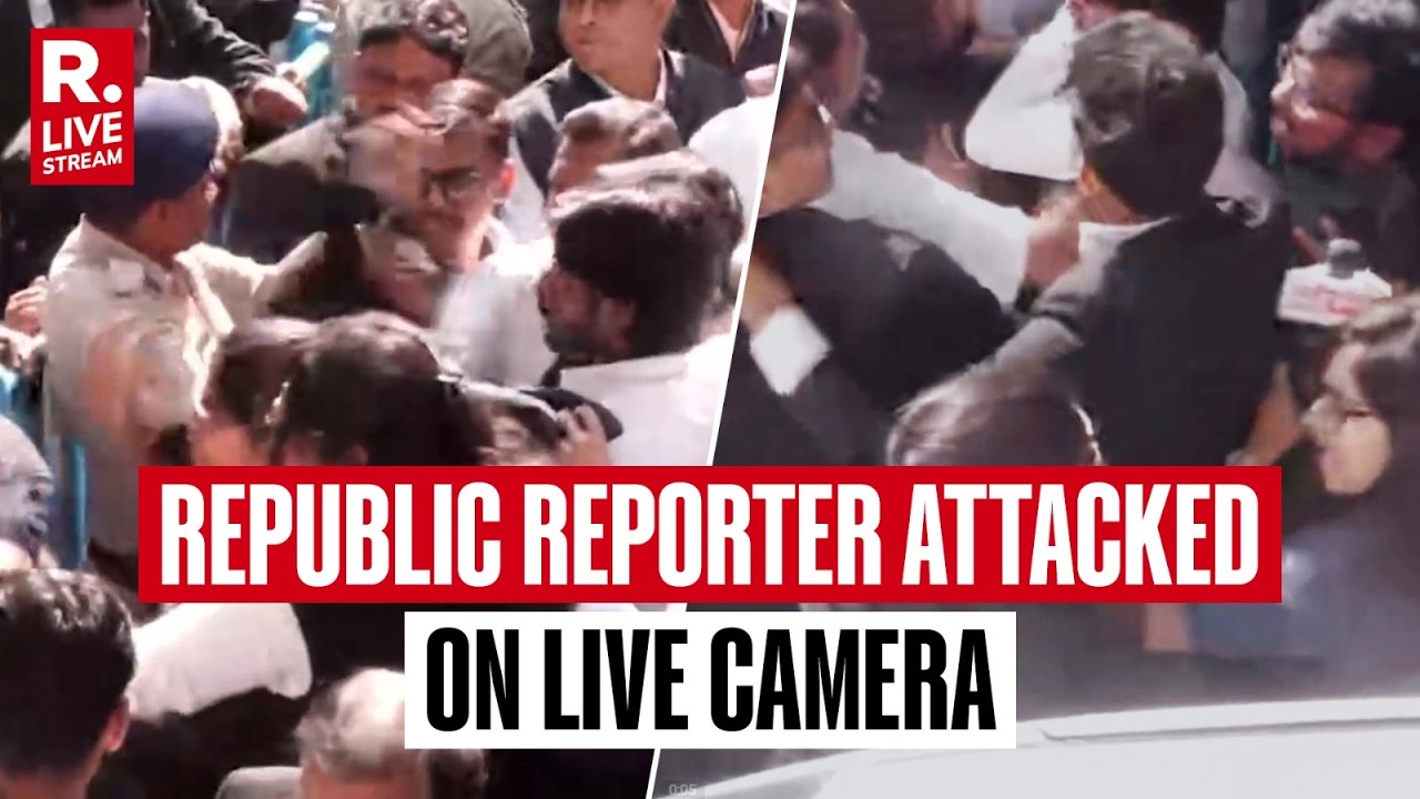 BREAKING LIVE: Republic Bangla Reporter Attacked Outside Barrackpore Court By Lawyers