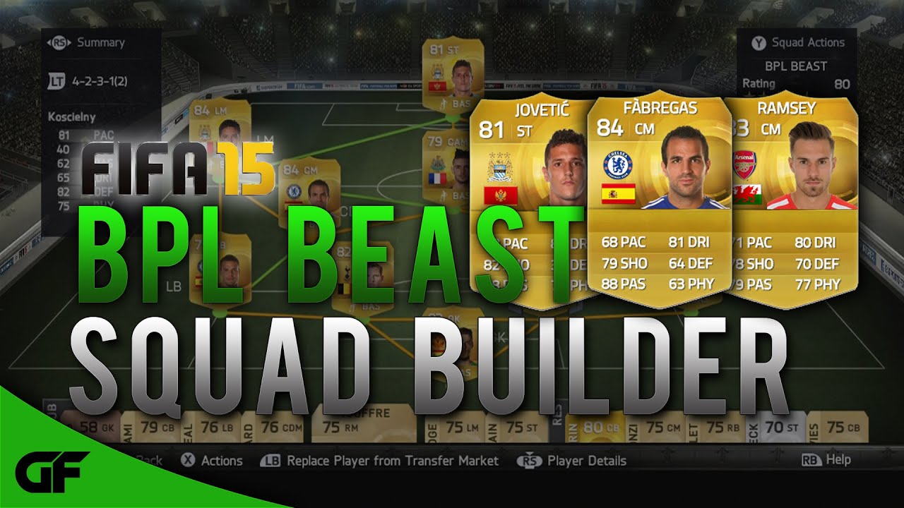 FIFA 15 | 50k BPL BEAST Squad Builder! | Episode 2 |