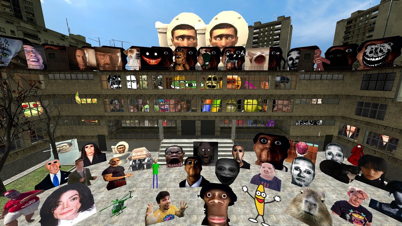 Too Much Nextbots !! (Part 14)