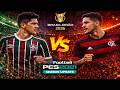 PES 2021 - Fluminense x Flamengo. Brasileirão 2026. Full Gameplay [Efootball Mod 2026]