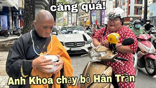 Anh Khoa đóng Sư Minh Tuệ gặp Hân Trần như phim hành động | lô tô lgbt