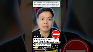 PWEDE BANG BINDI E DELETE ANG VIDEO NA MAY VIOLATIONS #facebookviolation  #violation #comment