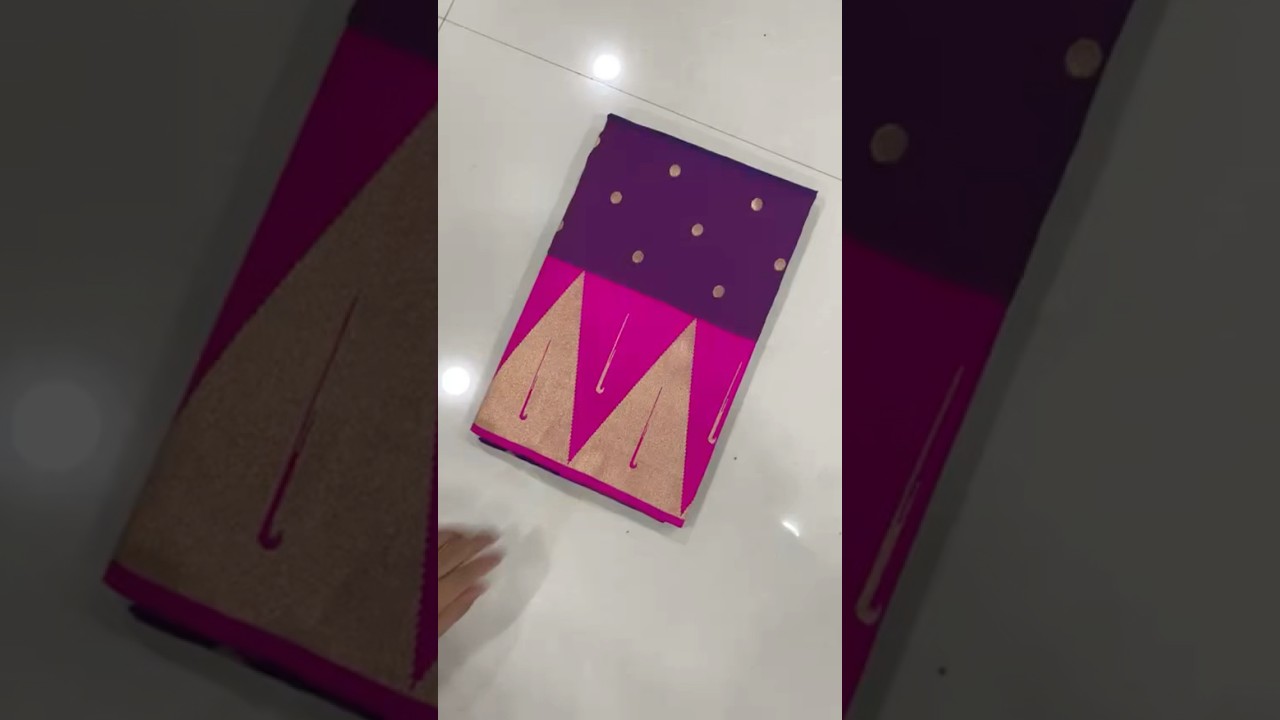 Pure Soft Kanchivaram Temple Paithani Silk Saree