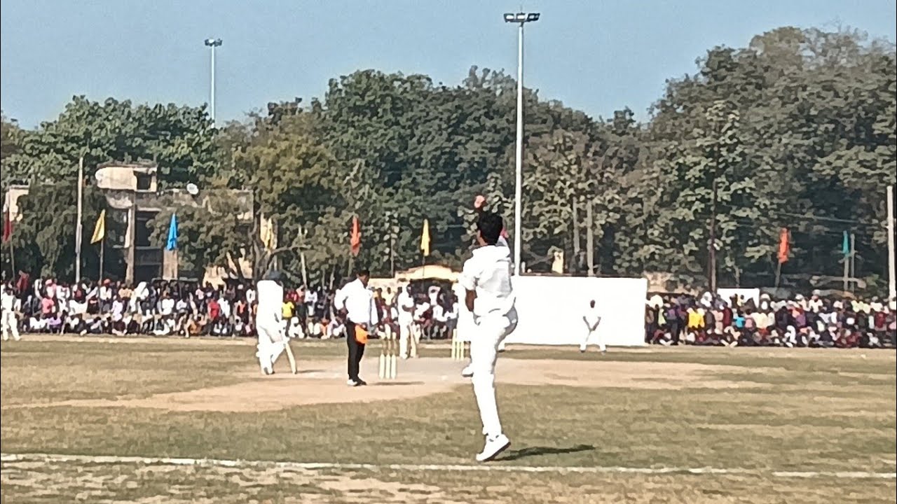 Mathura Vs Varanasi 1st inning Kachhawa Gandhi Vidyalaya Mirzapur cricket stadium 🏟️