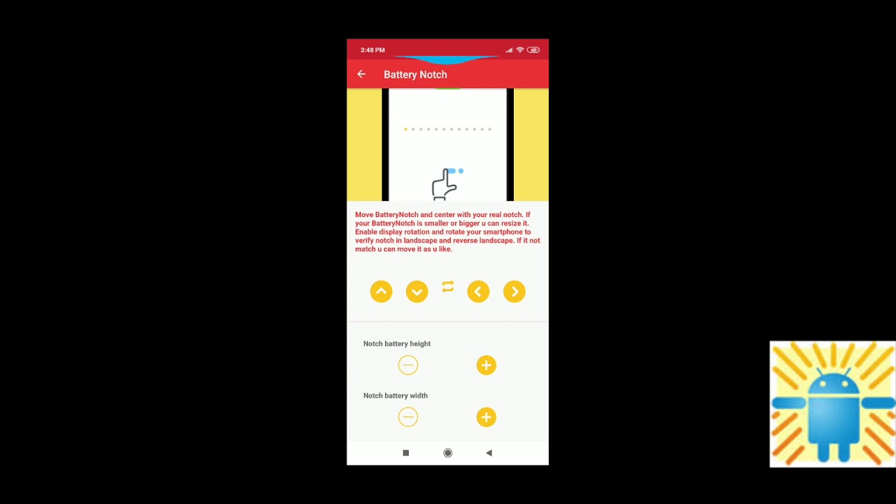 Battery Notch for Android