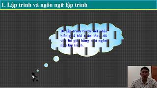 tin khối 11 Bài 1 Khái niệm lập trình và ngôn ngữ lập trình tin khối 11 Bài 1 Khái niệm lập trình và ngôn ngữ lập trình