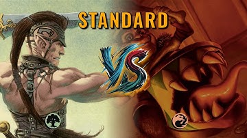 MTG Standard - Mono Green Midrange by CunicoliGoblin VS Mono Red Aggro by guyan