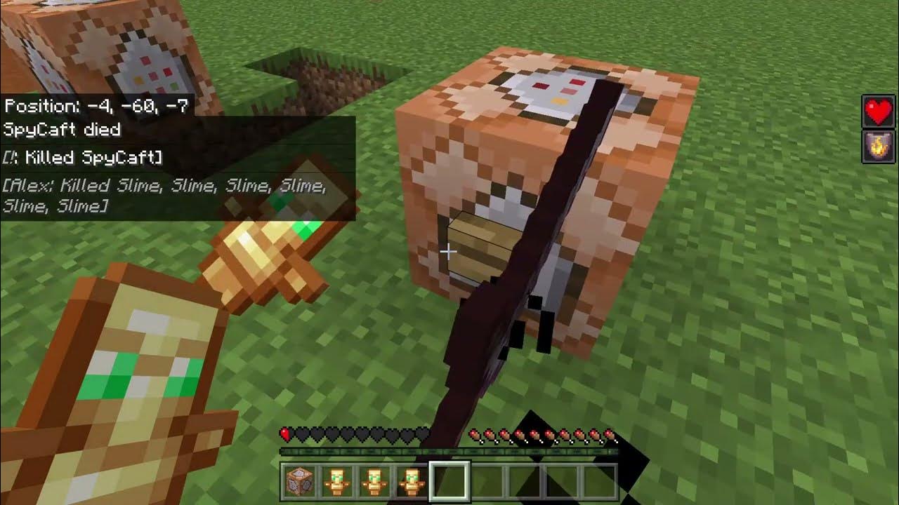 how to invincible in minecraft bedrock 1.19+ YouTube