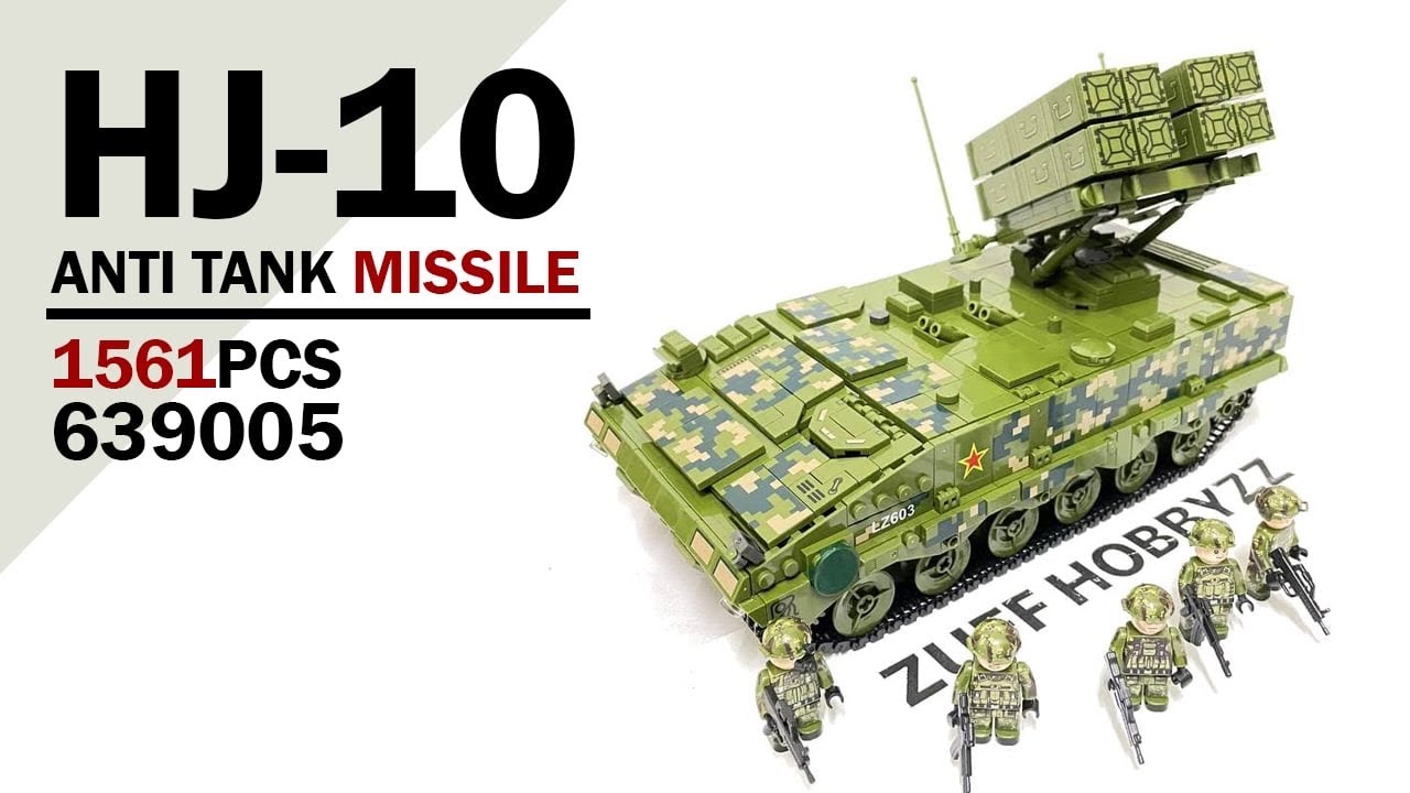 Lego Fan’s HJ-10 Anti Tank Missile by Panlos Brick.
