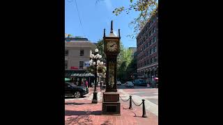 加拿大溫哥華蒸汽鐘 Canada Vancouver Gastown Steam Clock